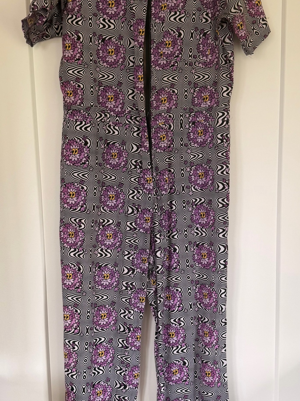 Nooworks Women’s Jumpsuit - Purple/Black